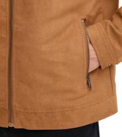 !SOLID Vamos Men's Faux Leather Jacket, Fashionable Transitional Jacket with Pockets 21301240ME in Toffee Brown or Black