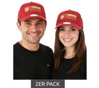 2er Sparpack PUMA Unisex Serbien Trucker-Cap mit Serbien Wappen 024287 03 Bordeaux-Rot
