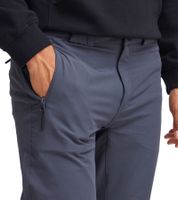 NORTH BEND Gerd Herren Outdoor-Hose wasserabweisende Trekking-Hose Wander-Hose mit W-PRO Wetterschutzsystem 231162MMM Blau, Grau oder Schwarz