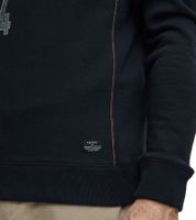 Sweat à capuche Erik pour homme FQ1924, en coton brodé, gris ou bleu foncé (réf. 21900544-ME)