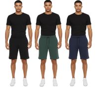 NORTH BEND Brendan Herren Sweat-Shorts Freizeit Bermuda mit Viskose und Taschen 223450MMM Schwarz, Grün oder Blau