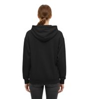 ZWILLINGSHERZ Hoodie Damen Sweat-Pullover Kapuzenpullover mit Tasche 46093-3 Schwarz