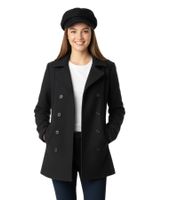 Cappello Baker Boy in feltro, berretto estivo, berretto con visiera KL3888-1 Nero