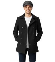 ZWILLINGSHERZ Cappello da Baker Boy in Feltro, Berretto Estivo, Cappello con Visiera KL3888-2 Grigio