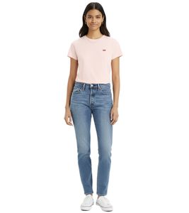 LEVI'S Perfect Tee T-shirt da donna con logo applicato, maglietta estiva in cotone 39185-0323 Rosa