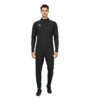 PUMA Teamliga 1/4 Zip Top Herren Sweatshirt nachhaltiges Trainings-Shirt mit dryCELL Sport-Shirt 657236 Rot, Blau, Schwarz oder Grau