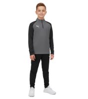 PUMA Teamliga 1/4 Zip Top Kinder Sweatshirt nachhaltiges Trainings-Shirt mit dryCELL Sport-Shirt 657237 Rot, Blau, Grau, Gelb oder Grün