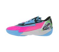 Dynamische PUMA Scoot Zero II NBA 2K Herren Basketball-Schuhe mit NITRO FOAM und PWRTAPE Hallen-Schuhe 311349 01 Blau/Grün/Pink/Bunt