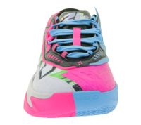 Dynamische PUMA Scoot Zero II NBA 2K Herren Basketball-Schuhe mit NITRO FOAM und PWRTAPE Hallen-Schuhe 311349 01 Blau/Grün/Pink/Bunt