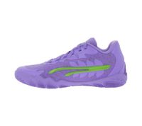 Dynamische PUMA Stewie 3 Lace Em Up Herren Basketball-Schuhe mit NITRO FOAM Damen Hallen-Schuhe 311346 01 Lila/Grün