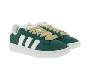 Scarpe da ginnastica adidas Grand Court Alpha da donna con tecnologia Cloudfoam, scarpe casual con lacci IH3850 verde/bianco