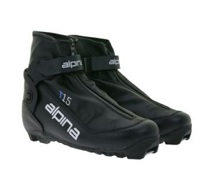 ALPINA T15 Damen Ski-Langlauf-Schuhe mit Wärmeisolierung Winter-Schuhe Wintersport 55871K Schwarz