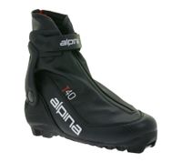 ALPINA T40 Herren & Damen Ski-Langlauf-Schuhe mit Thinsulate-Isolierung Winter-Schuhe Wintersport 53541K Schwarz