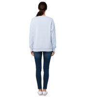 ZWILLINGSHERZ Women's Sweater, Simple Winter Pullover with Crew Neck, 46092, Gray, Beige, or Light Blue