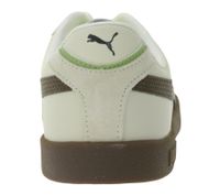 PUMA Club II Era Herren Echtleder-Schuhe Damen Sneaker im Fußball-Retro Design mit Softfoam Weiß/Schwarz oder Beige/Braun