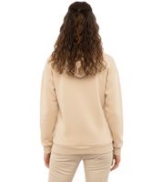 ZWILLINGSHERZ Women's Hoodie, Sweatshirt with Pocket 46093, Pink, Gray, Beige, or Black