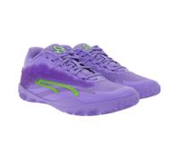 Dynamische PUMA Scoot Zero II NBA 2K oder Stewie 3 Lace Em Up Herren Basketball-Schuhe mit NITRO FOAM und PWRTAPE Damen Hallen-Schuhe Bunt oder Violett