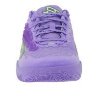 Dynamische PUMA Scoot Zero II NBA 2K oder Stewie 3 Lace Em Up Herren Basketball-Schuhe mit NITRO FOAM und PWRTAPE Damen Hallen-Schuhe Bunt oder Violett
