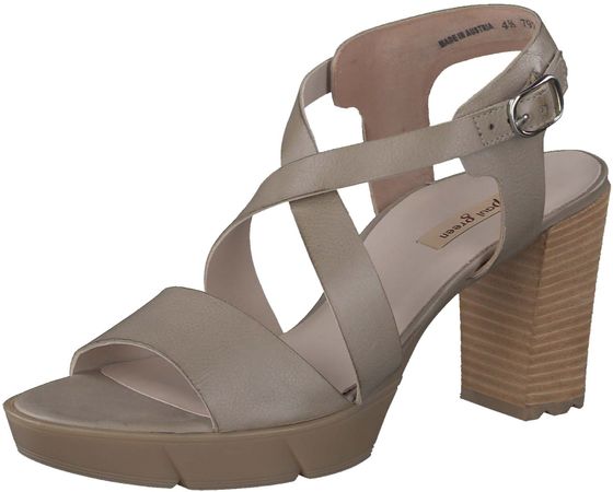 Bequeme paul green Sandalen Sandalen für Damen 7924-053 Grün