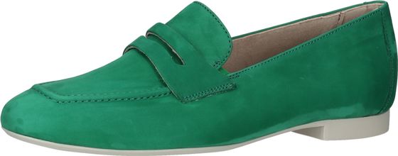 Modische paul green Slipper Schlupfschuhe für Damen 2954-073 Grün