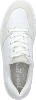 Bequeme paul green Sneaker Schnürschuhe für Damen 5250-043 Weiß