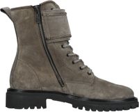 Modische paul green Stiefelette Schnürschuhe für Damen 9080-002 Grau