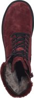 Botines con cordones Trendy Think! para mujer 3-000639 5000 rojo