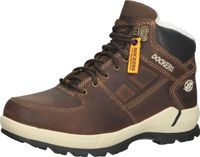 Komfortable Dockers by Gerli Stiefelette Schnürschuhe für Herren 39OR103-402460 Braun