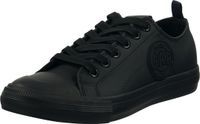 Comfortable GAP women's sneakers, lace-up shoes GAL002F5SW BLCK Black