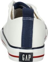 Sporty GAP sneakers, lace-up shoes for men GAL001F5TM WHIT White