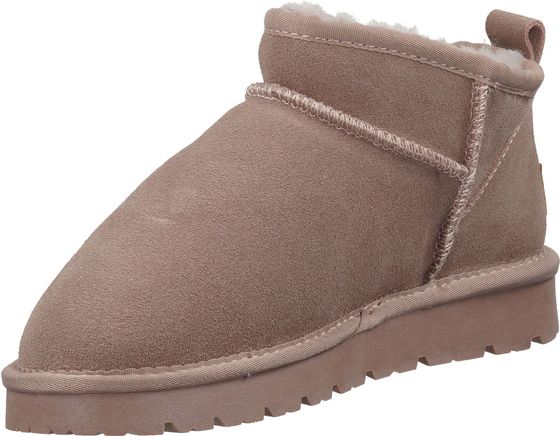 Bequeme ILC Stiefelette Schlupfschuhe für Damen C48-0005-18 -09 Rosa