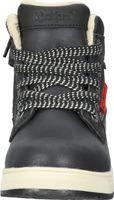 Elegante Kickers Stiefelette Schnürschuhe für Unisex - Kinder 736802-30 8 Schwarz
