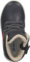 Elegante Kickers Stiefelette Schnürschuhe für Unisex - Kinder 736802-30 8 Schwarz