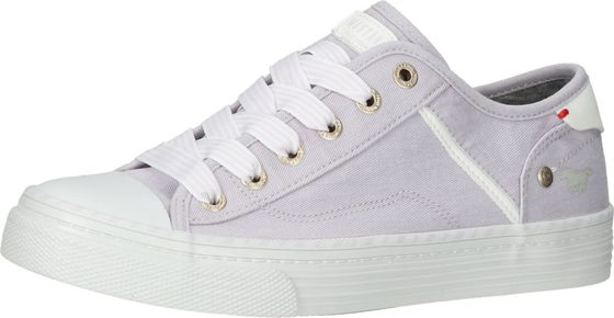 Sporty MUSTANG women's sneakers, lace-up shoes 1376-303-820, violet