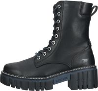 Comodi stivaletti MUSTANG, scarpe con lacci da donna, 1447-506-9, neri