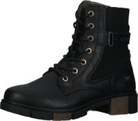 Stivaletti sportivi MUSTANG, scarpe con lacci da donna 1443-502-9 Nero