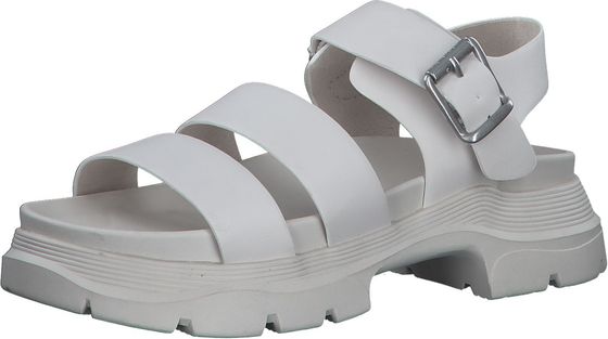 Sporty s.Oliver sandals, women's sandals 5-5-28701-20 462 Beige