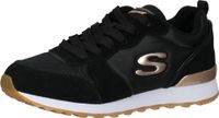 Comfortable Skechers women's sneakers, lace-up shoes, size 111 BLK, black