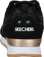 Comfortable Skechers women's sneakers, lace-up shoes, size 111 BLK, black