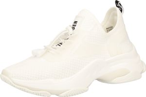 Trendy Steve Madden women's lace-up sneakers, Match SM11000442-002, white