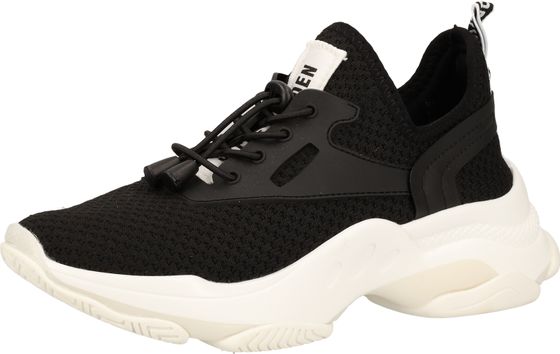 Versatile Steve Madden women's lace-up sneakers, Match SM11000442-001, black