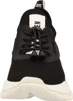 Versatile Steve Madden women's lace-up sneakers, Match SM11000442-001, black