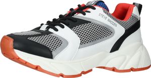 Elegante Steve Madden Sneaker Schnürschuhe für Damen Standout SM11002083-034 Schwarz