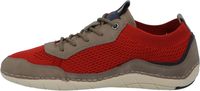 Fashionable Tom Tailor men's sneakers, lace-up shoes 5383305 03127, red