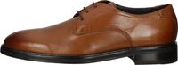 Sporty BALDESSARINI business shoes, lace-up shoes for men, SAMUEL 625016 COGNAC Brown