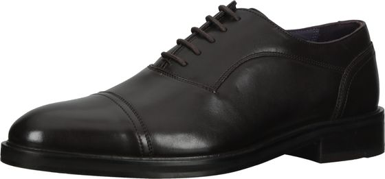 Comfortable BALDESSARINI business shoes, lace-up shoes for men, SAMUEL 625017 TDM, black