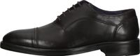 Comfortable BALDESSARINI business shoes, lace-up shoes for men, SAMUEL 625017 TDM, black
