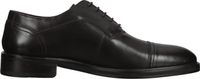 Comfortable BALDESSARINI business shoes, lace-up shoes for men, SAMUEL 625017 TDM, black