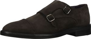 Versatile BALDESSARINI business shoes for men SAMUEL 625018 SUEDE BROWN Brown