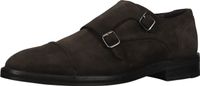 Versatile BALDESSARINI business shoes for men SAMUEL 625018 SUEDE BROWN Brown